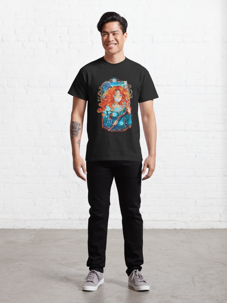 Vista alternativa de Camiseta clásica Princesa de Fantasía