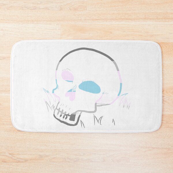 Item preview, Demiboy Pride Skull designed and sold by emmydrawsstuff.