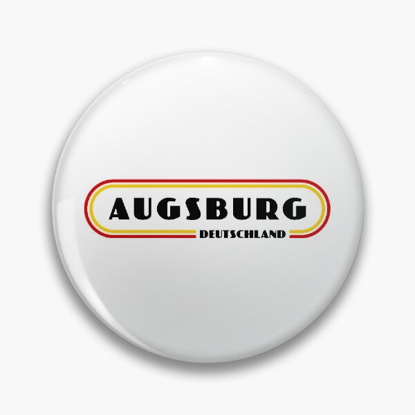 Item preview, Augsburg Deutschland Germany Retro Vintage Lines designed and sold by creativecaveman.