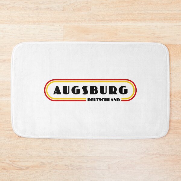 Item preview, Augsburg Deutschland Germany Retro Vintage Lines designed and sold by creativecaveman.