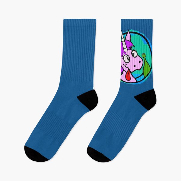Item preview, Drunk Unicorn funny cartoon llustration designed and sold by RAWWR.