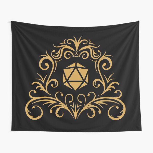 Item preview, Tribal Polyhedral D20 Dice Tabletop RPG Gaming designed and sold by pixeptional.
