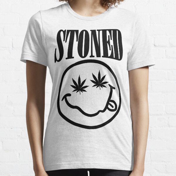 Stoned - black on white Essential T-Shirt