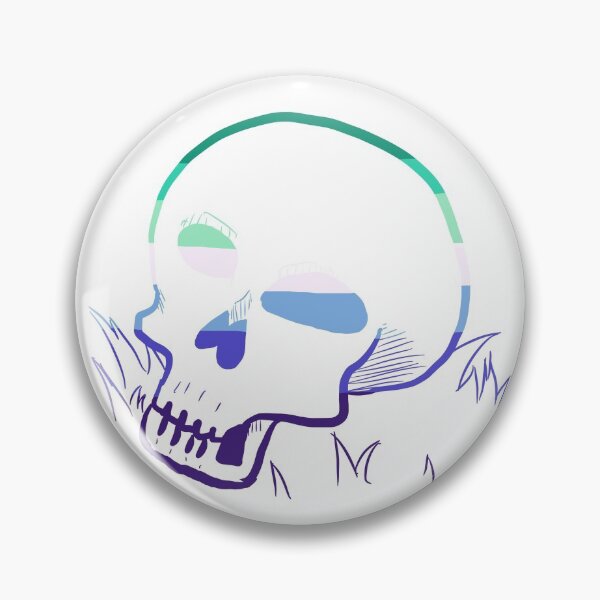 Artikelvorschau, MLM Pride Skull entworfen und verkauft von emmydrawsstuff.