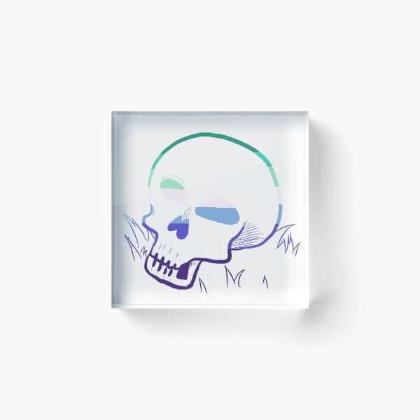 Item preview, MLM Pride Skull designed and sold by emmydrawsstuff.