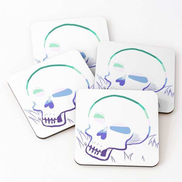 Item preview, MLM Pride Skull designed and sold by emmydrawsstuff.