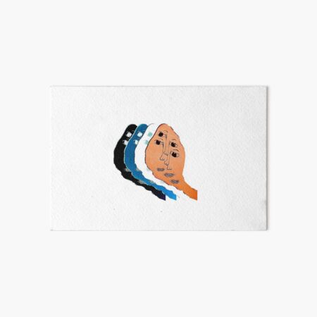 "Wolfcat Still Woozy" Art Board Print by jkuczura | Redbubble
