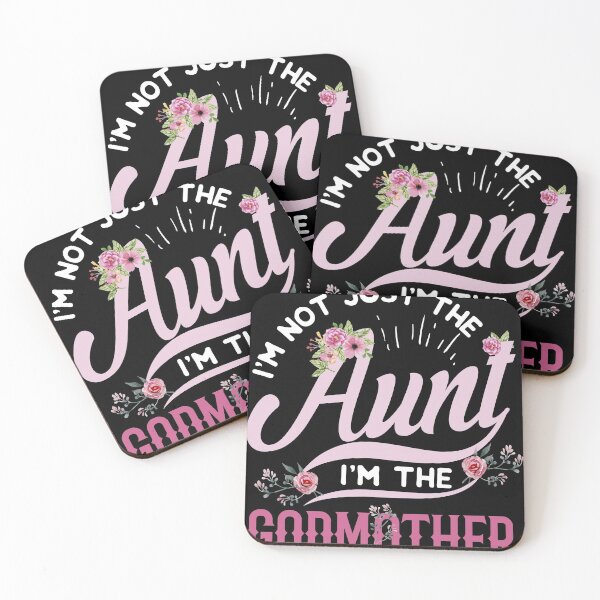 Item preview, I'm Not Just the Aunt I'm the Godmother graphic, Auntie Tee designed and sold by Lisbob.