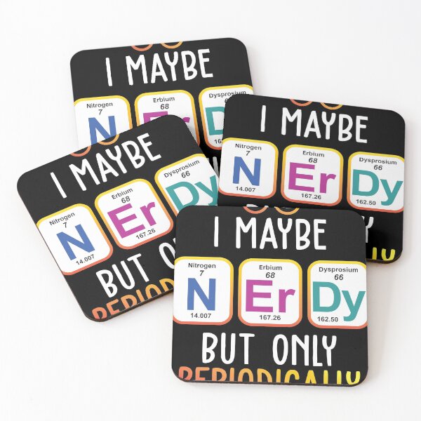 Item preview, Periodic Table Gift product Funny Nerd Joke Tee design designed and sold by Lisbob.