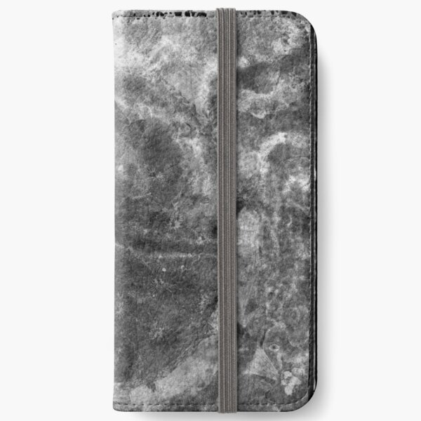 The Atlas of Dreams - Plate 24 (b&w) iPhone Wallet