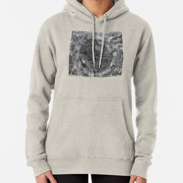 The Atlas of Dreams - Plate 24 (b&w) Pullover Hoodie