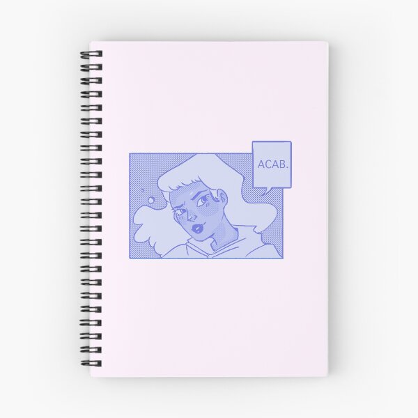 Item preview, ACAB sticker blue designed and sold by Rachel Kim.