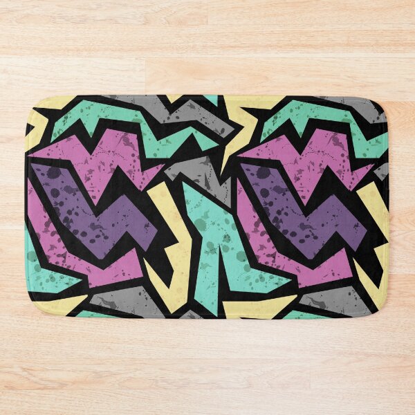 Item preview, Abstract geometric seamless grunge pattern, modern print designed and sold by fuzzyfox.