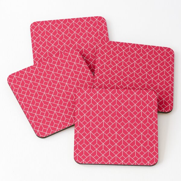Item preview, Red Geometric Pattern designed and sold by Amanda-Lakey.