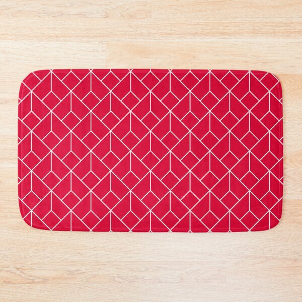 Item preview, Red Geometric Pattern designed and sold by Amanda-Lakey.