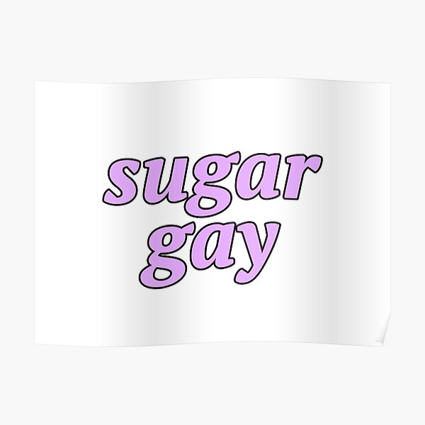 "cody and noel tmg sugar gay purple meme sticker " Poster by