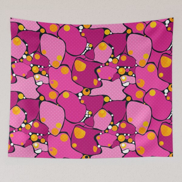 Item preview, Seamless abstract pattern with circles ornamental elements modern background designed and sold by fuzzyfox.