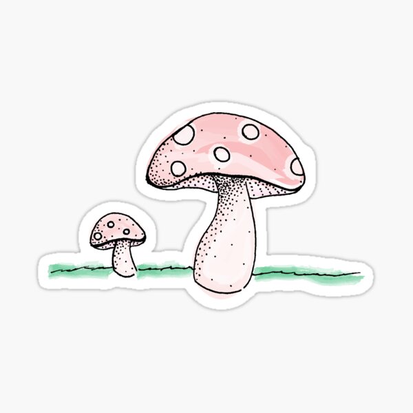 mushroom Sticker