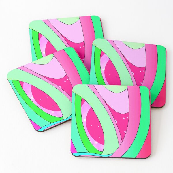 Item preview, WARP  -  PINK + GREEN (no font) designed and sold by ncbennett.