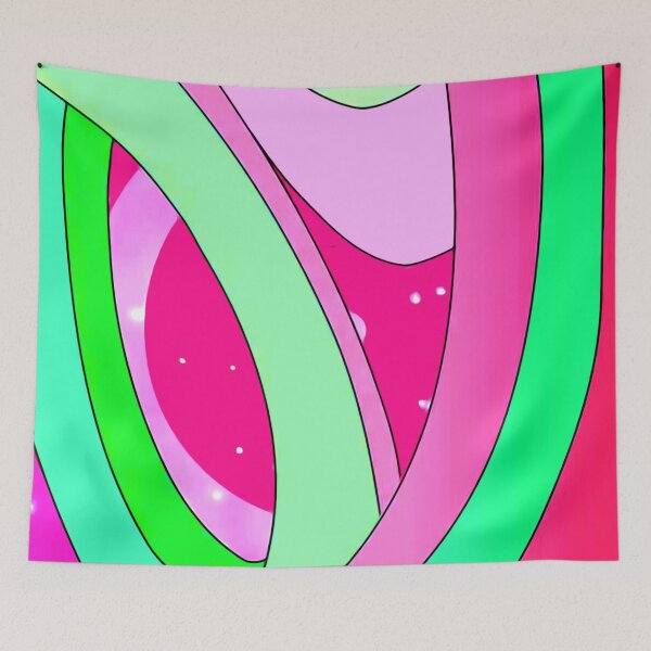 Item preview, WARP  -  PINK + GREEN (no font) designed and sold by ncbennett.