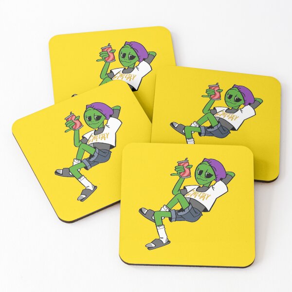 Item preview, Funky Alien designed and sold by Monsterhandhold.