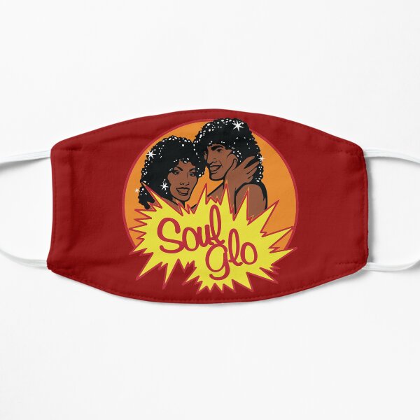 Soul Glo Funny Classic Vintage Retro Flat Mask