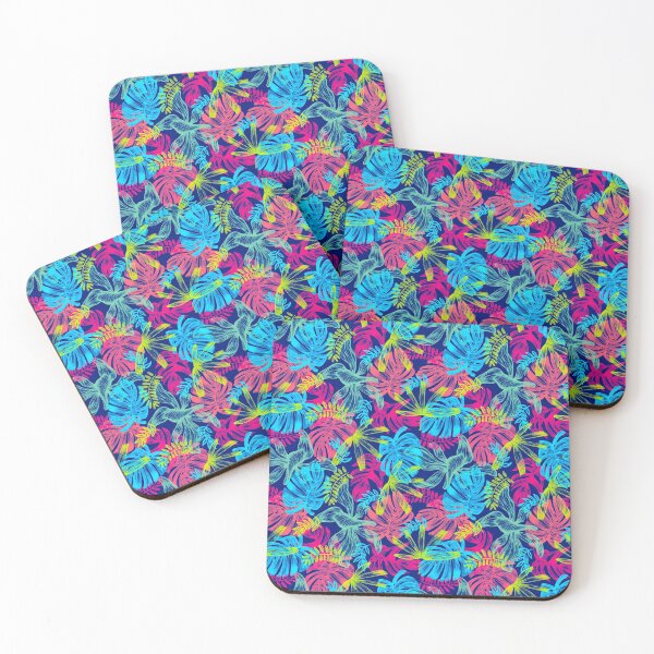 Item preview, Bright Tropical Leaf Pattern designed and sold by Amanda-Lakey.