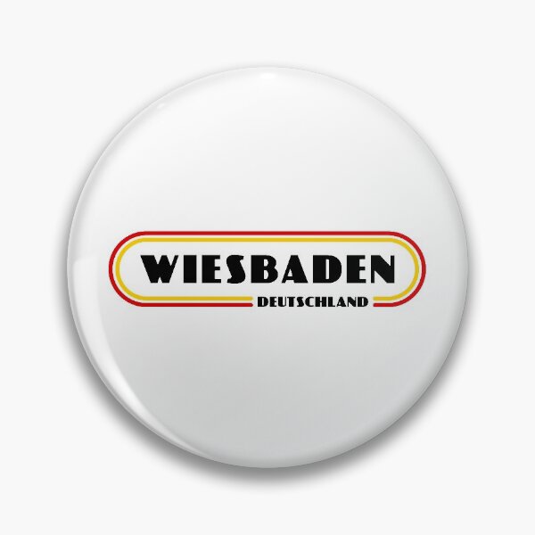 Item preview, Wiesbaden Deutschland Germany Retro Vintage Lines designed and sold by creativecaveman.