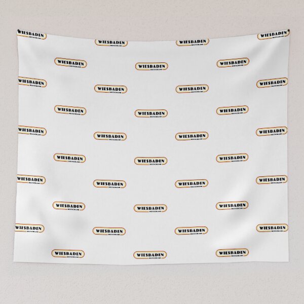 Item preview, Wiesbaden Deutschland Germany Retro Vintage Lines designed and sold by creativecaveman.