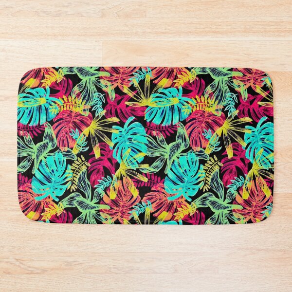 Item preview, Bright Tropical Leaf Pattern designed and sold by Amanda-Lakey.