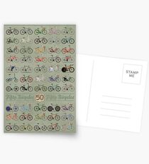 Fifty Bicycles Postcards