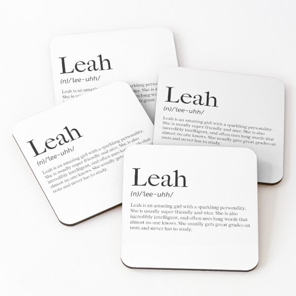 Item preview, Leah Definition designed and sold by tastifydesigns.