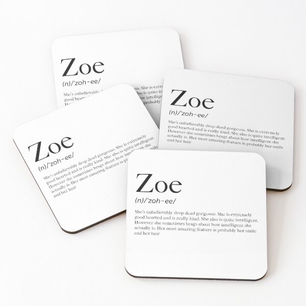 Item preview, Zoe Definition designed and sold by tastifydesigns.