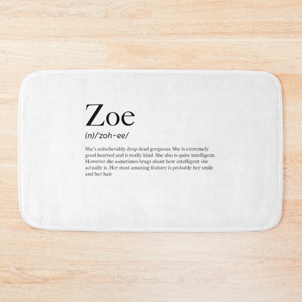 Item preview, Zoe Definition designed and sold by tastifydesigns.