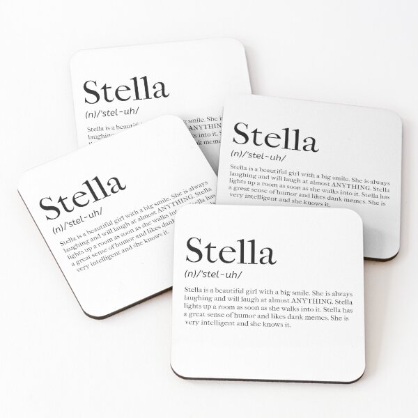 Item preview, Stella Definition designed and sold by tastifydesigns.