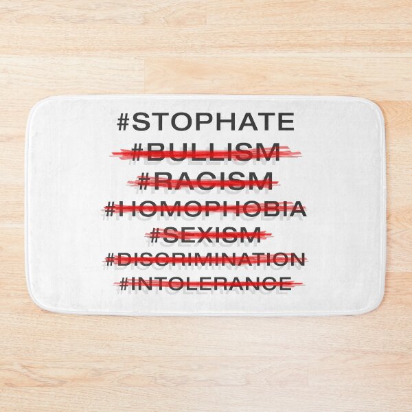 Item preview, #stophate - all kind!  / illustration by Iona Art Digital designed and sold by IonaArtDigital.