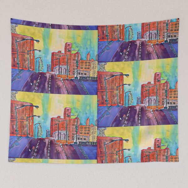 Item preview, Chicago Cityscape designed and sold by funhousejen.