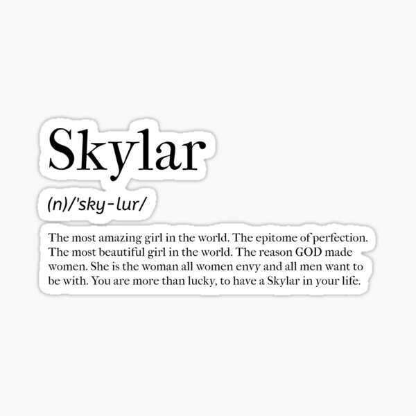 skylar-definition-sticker-by-tastifydesigns-redbubble