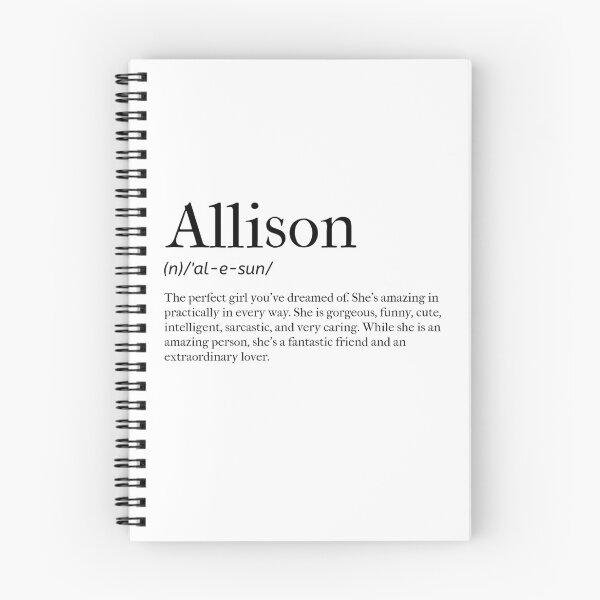 Item preview, Allison Definition designed and sold by tastifydesigns.