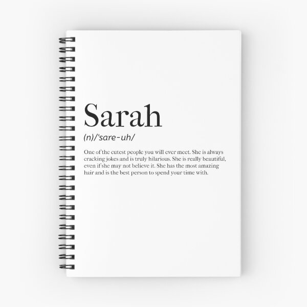 Item preview, Sarah Definition designed and sold by tastifydesigns.