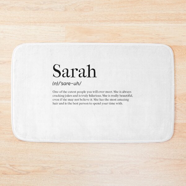 Item preview, Sarah Definition designed and sold by tastifydesigns.