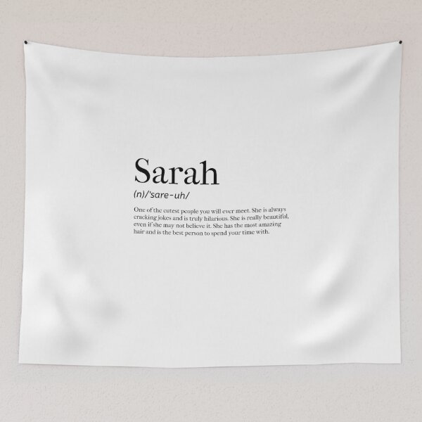 Item preview, Sarah Definition designed and sold by tastifydesigns.