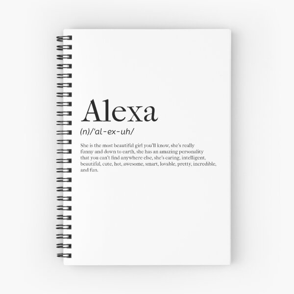 Item preview, Alexa Definition designed and sold by tastifydesigns.
