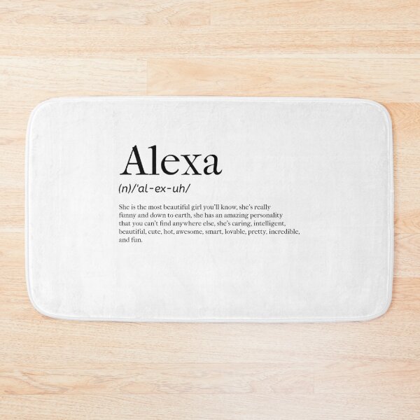 Item preview, Alexa Definition designed and sold by tastifydesigns.