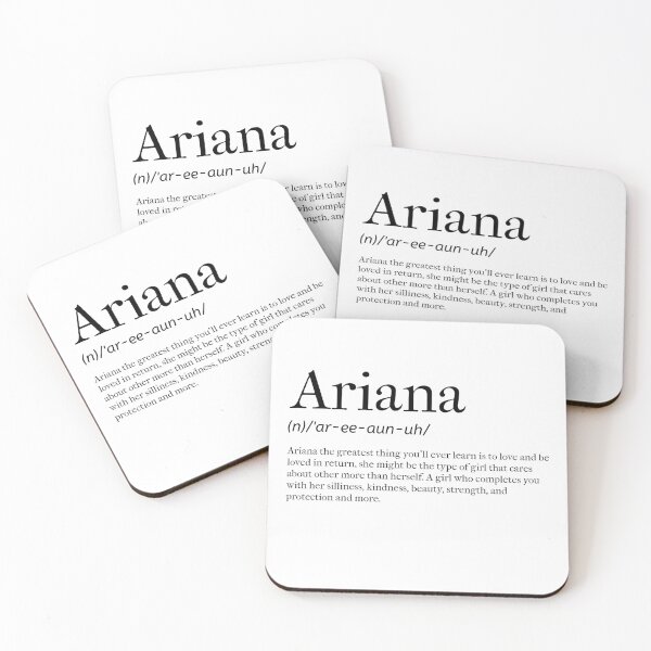 Item preview, Ariana Definition designed and sold by tastifydesigns.