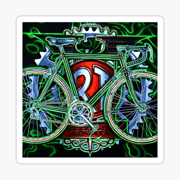 Rotrax touring bicycle Sticker