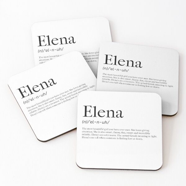 Item preview, Elena Definition designed and sold by tastifydesigns.
