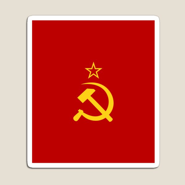 Flag of the Soviet Union (1924–1955). Союз Советских Социалистических Республик Magnet