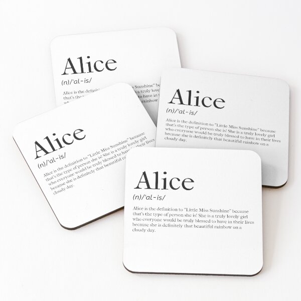 Item preview, Alice Definition designed and sold by tastifydesigns.