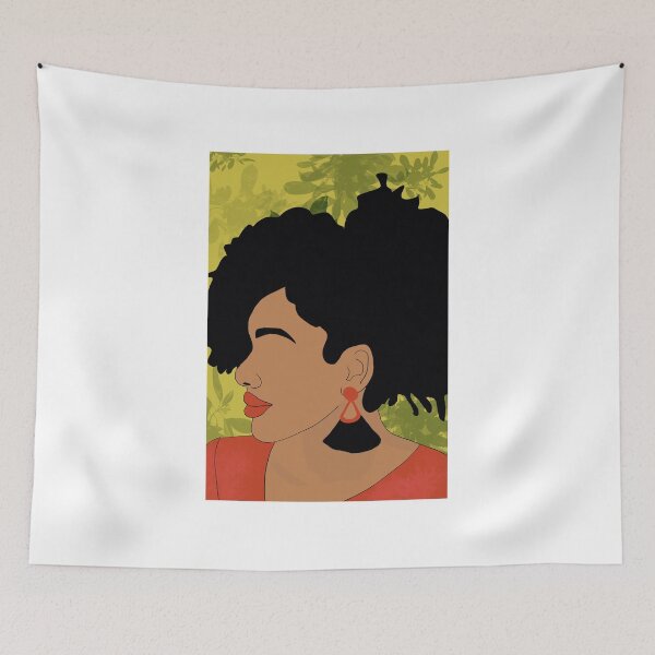 Item preview, Black Girl Wall Art, Afro Art, Girl Power Print, Feminist Poster, Woman Poster, Strong Female Art, Empowered Women Print, Feminist Art Print designed and sold by AnuKumariVerma.